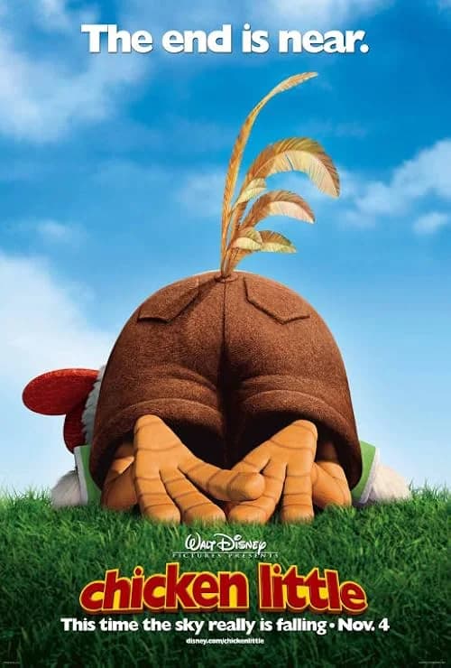 Chicken Little film posteri