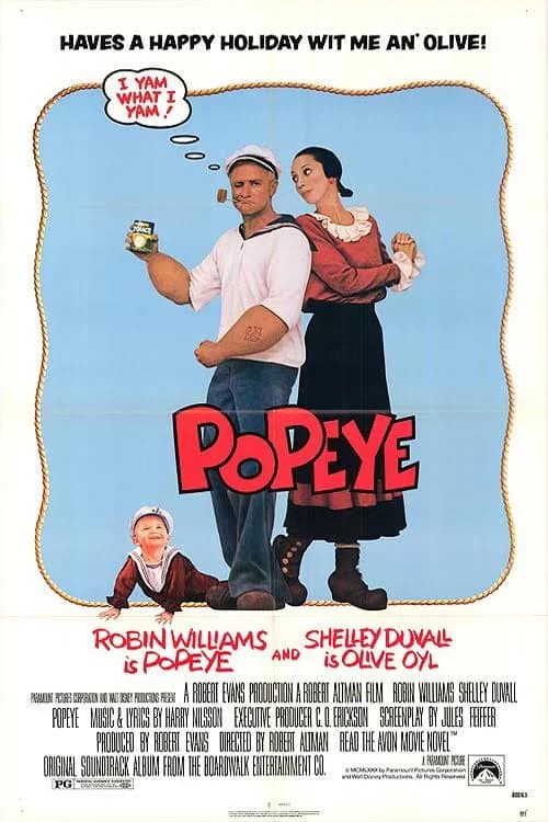 Popeye film posteri