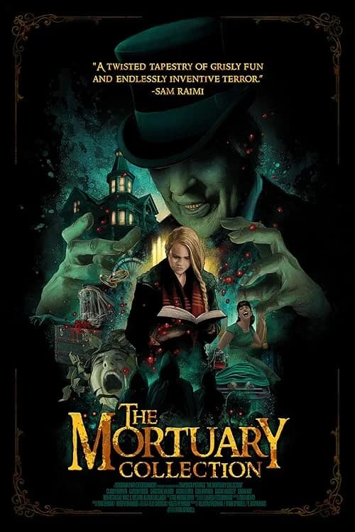 The Mortuary Collection film posteri